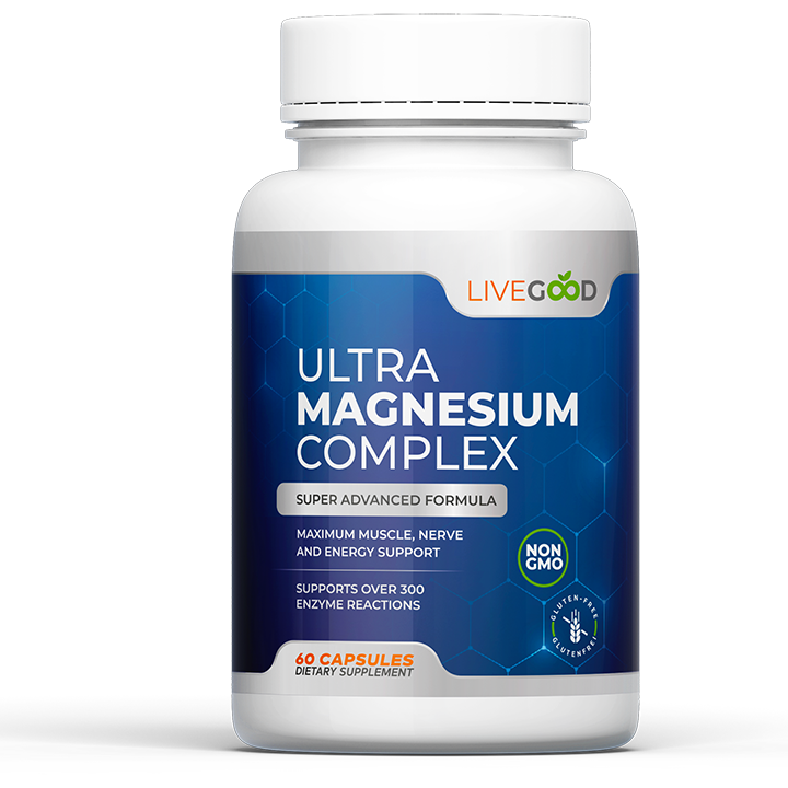 LiveGood Ultra Magnesium Complex... Sleep Recovery and Muscle Support for Men