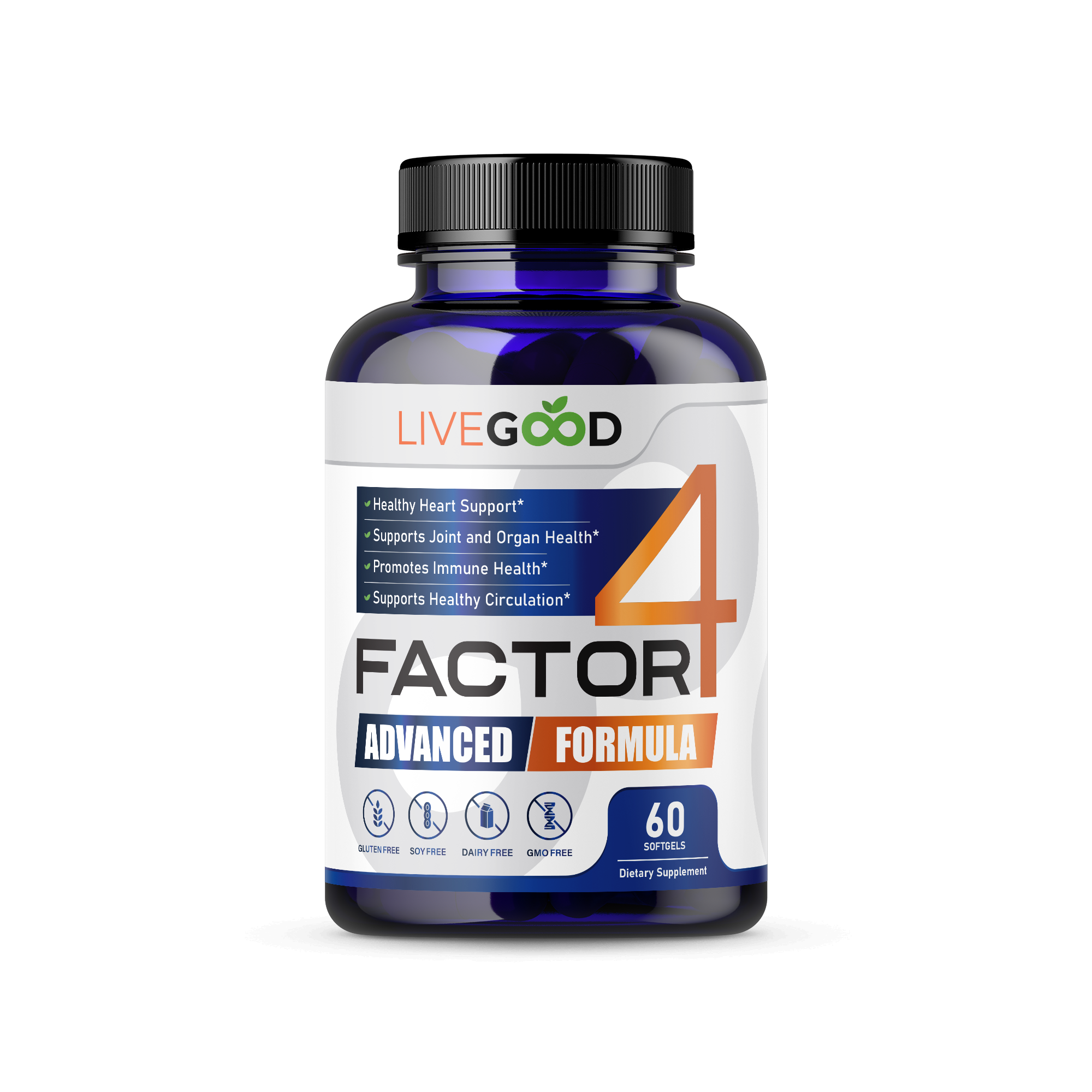 LiveGood Vitality Supplement for Men... Hormone and Energy Support